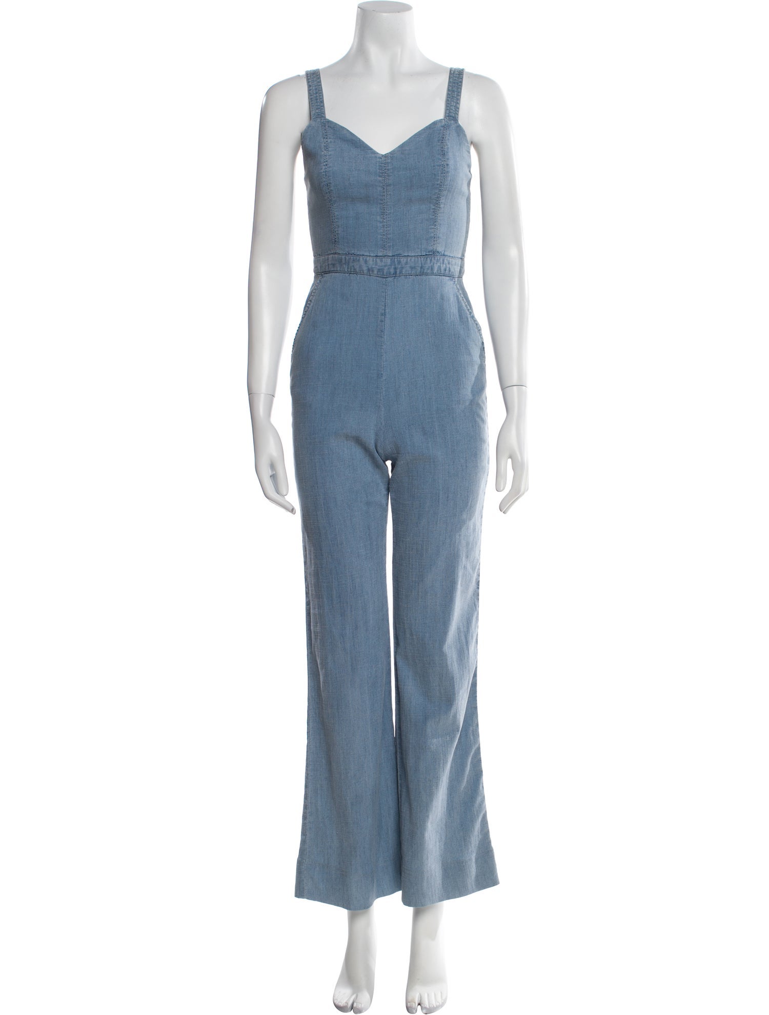 Alice + Olivia V-Neck Jumpsuit