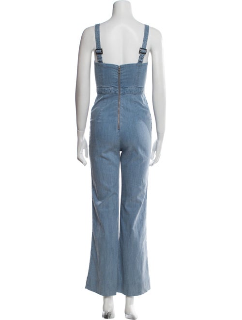 Alice + Olivia V-Neck Jumpsuit