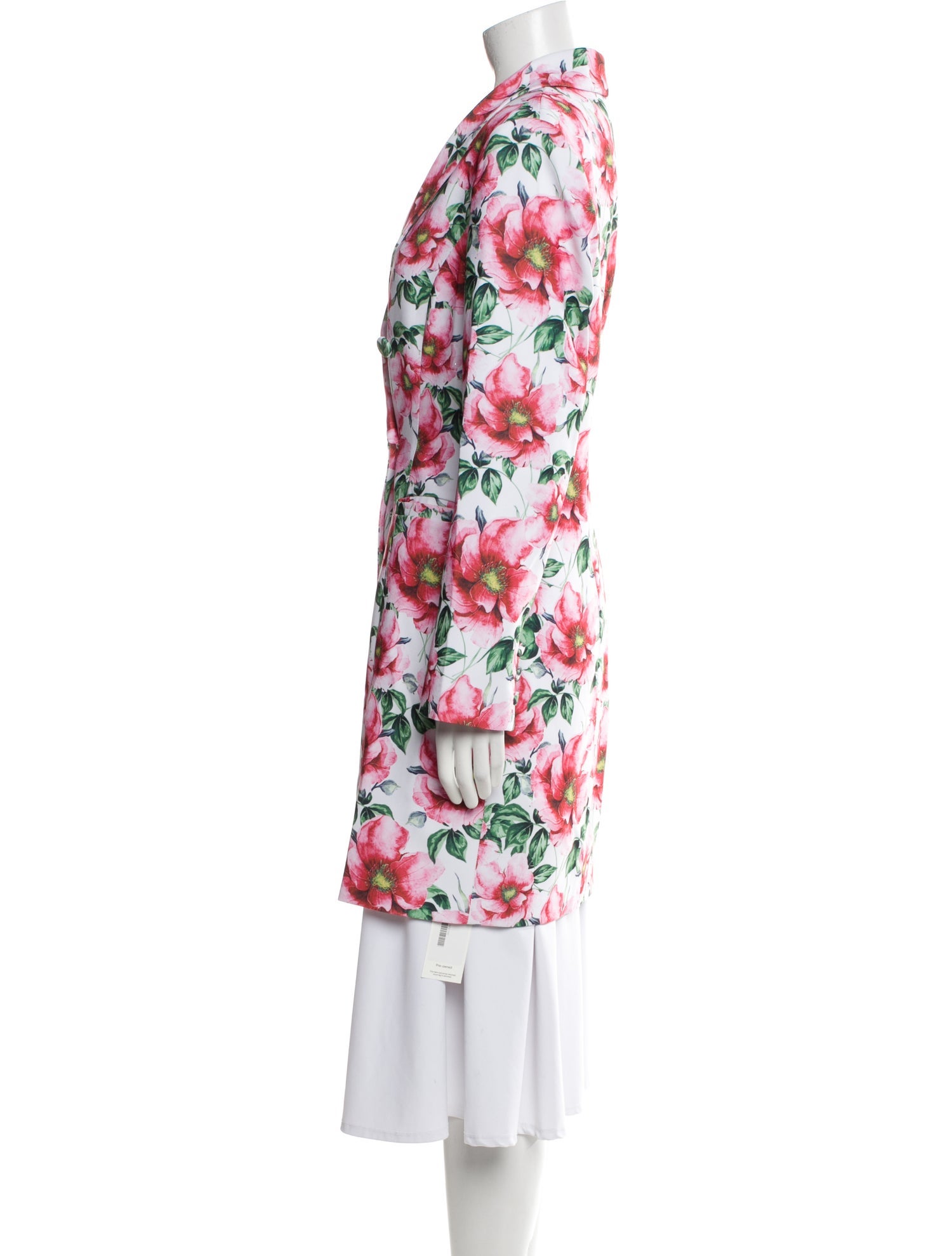 Alice + Olivia Floral Print Coat