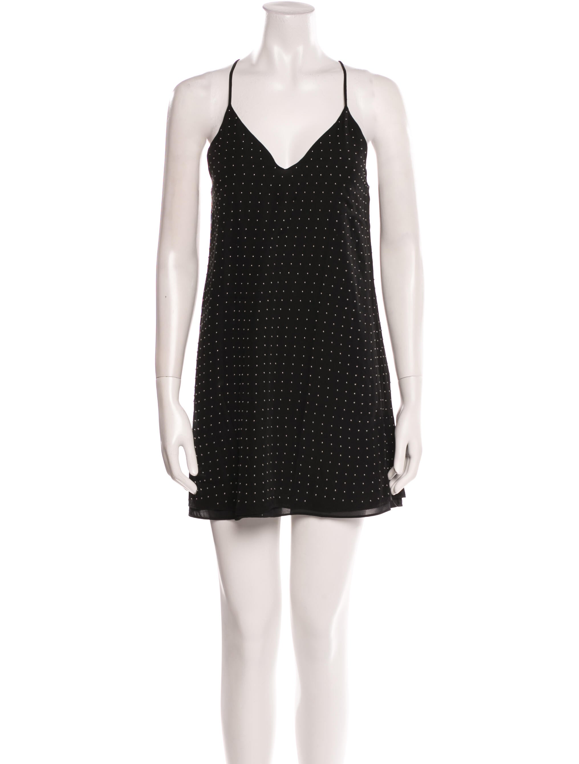 Alice + Olivia Silk Mini Dress