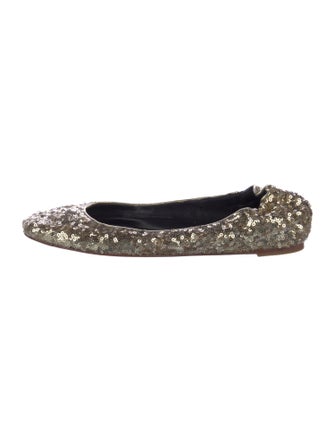 Alice + Olivia Sequins Ballet Flats