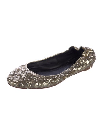 Alice + Olivia Sequins Ballet Flats
