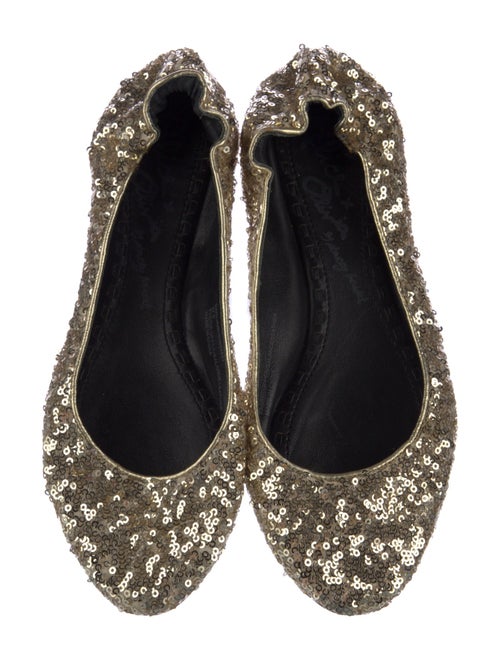 Alice + Olivia Sequins Ballet Flats
