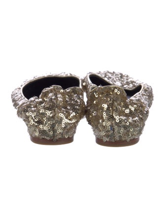 Alice + Olivia Sequins Ballet Flats