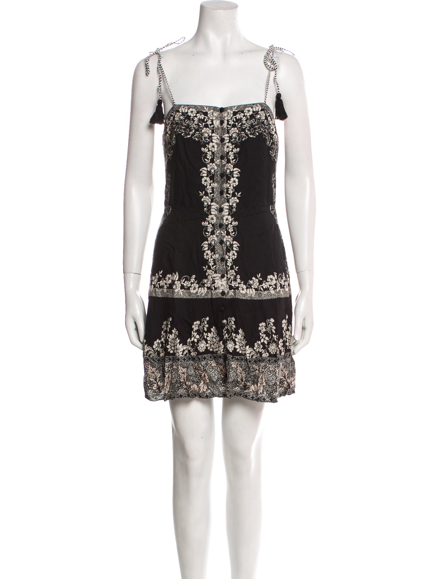 Alice + Olivia Floral Print Mini Dress