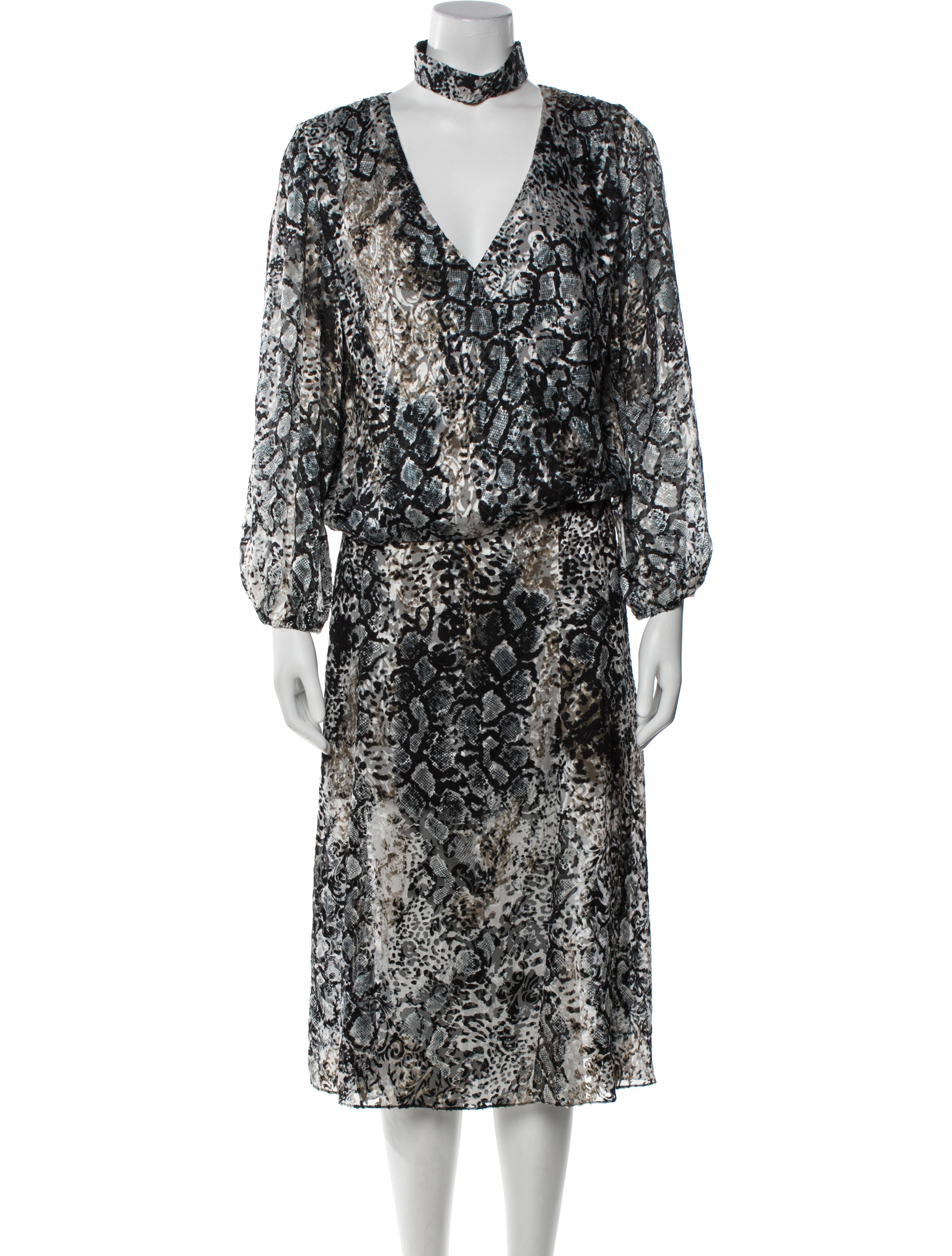 Alice + Olivia Printed Skirt Set