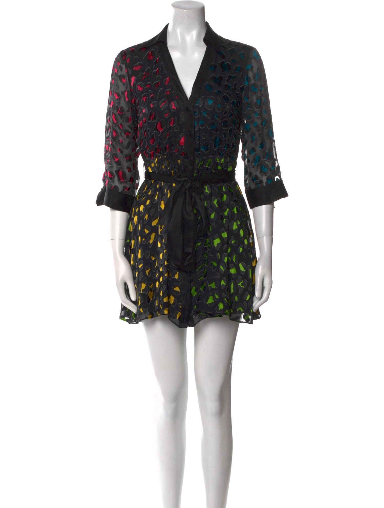 Alice + Olivia Printed Mini Dress