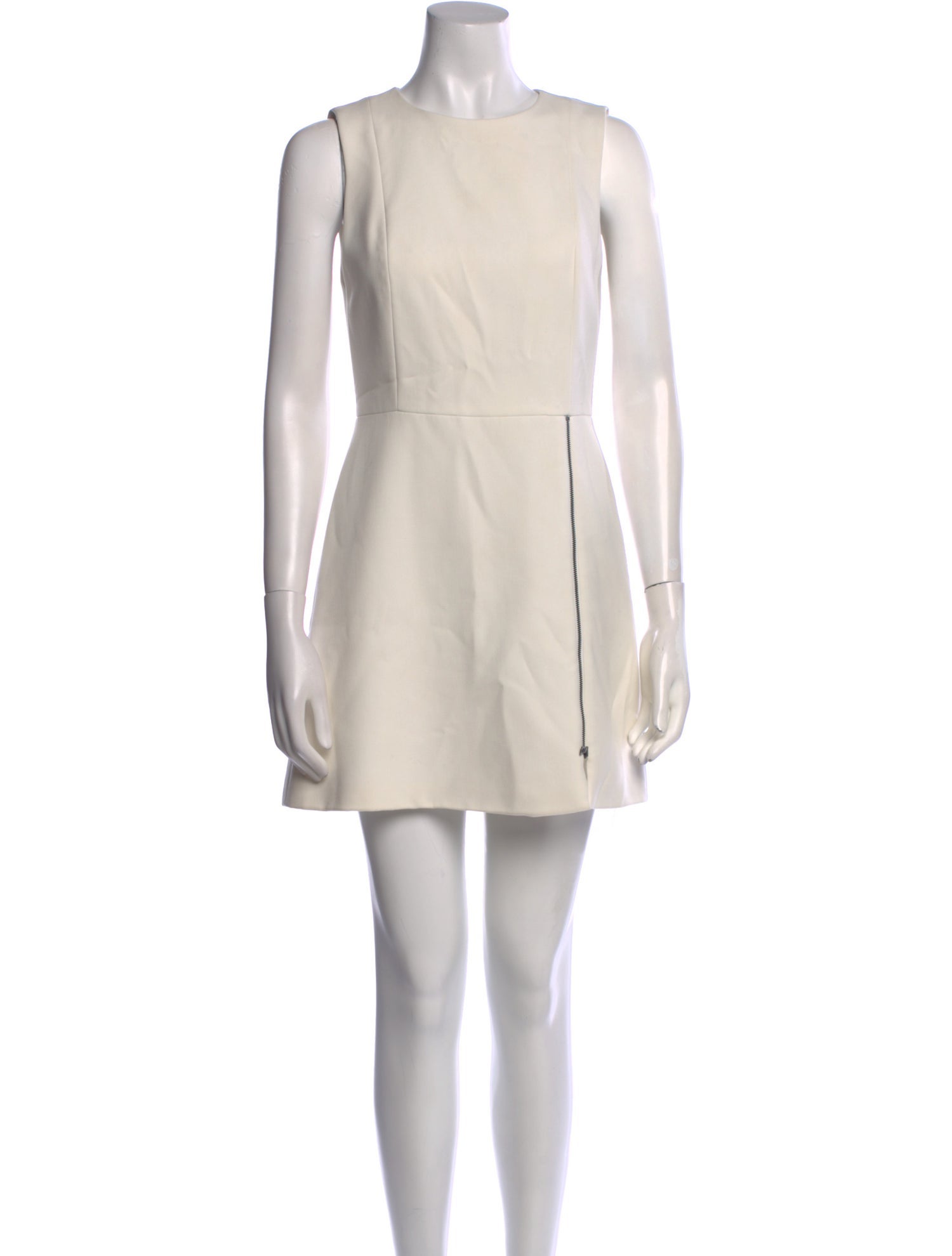 Alice + Olivia Crew Neck Mini Dress