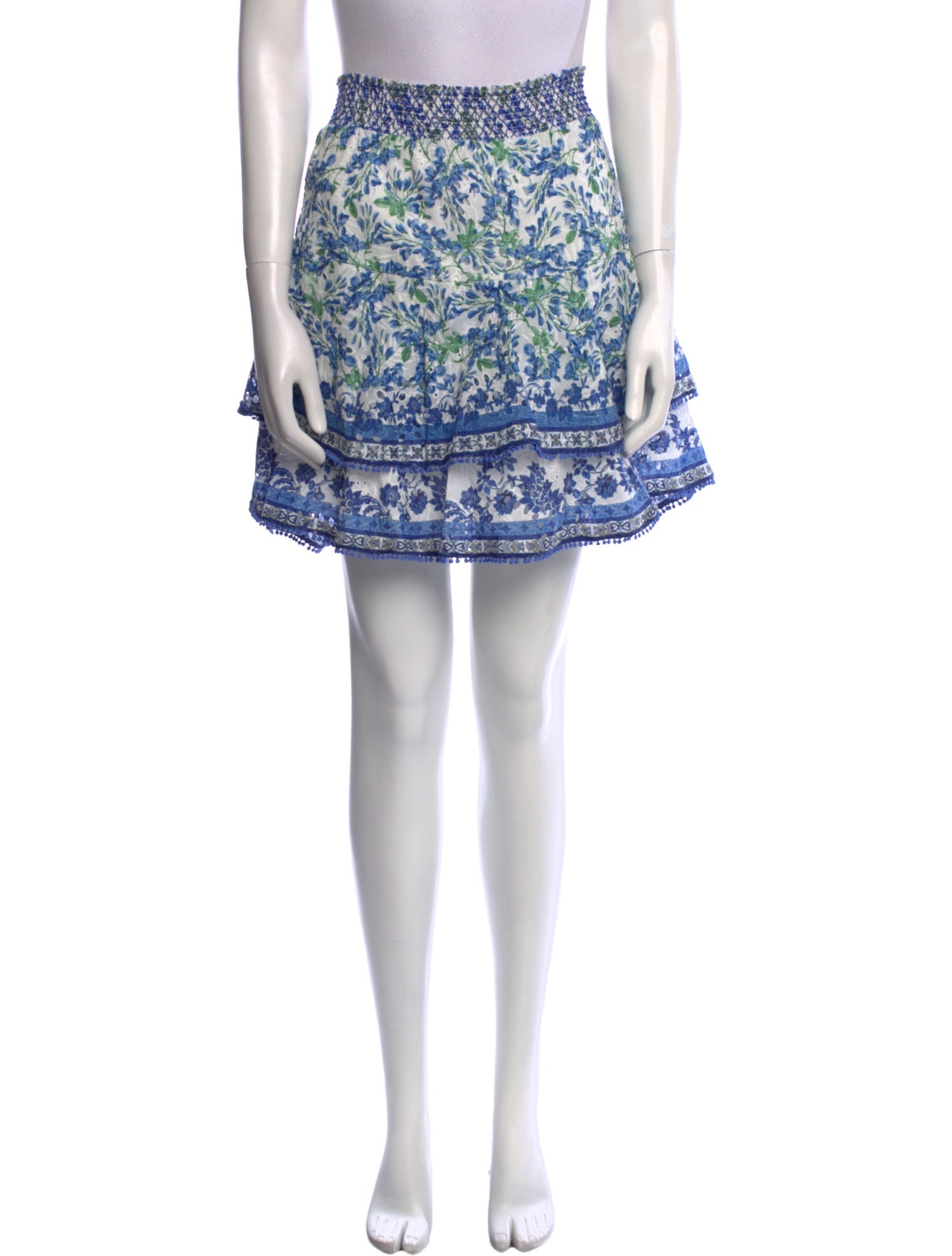 Alice + Olivia Floral Print Mini Skirt w/ Tags