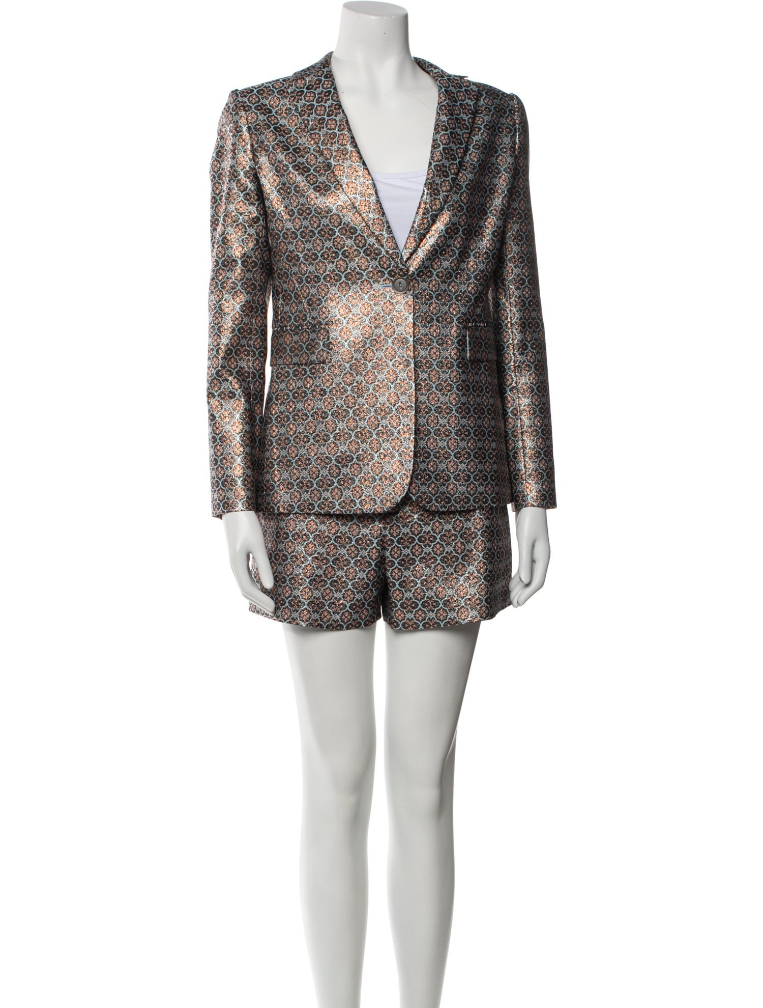 Alice + Olivia Printed Pantsuit