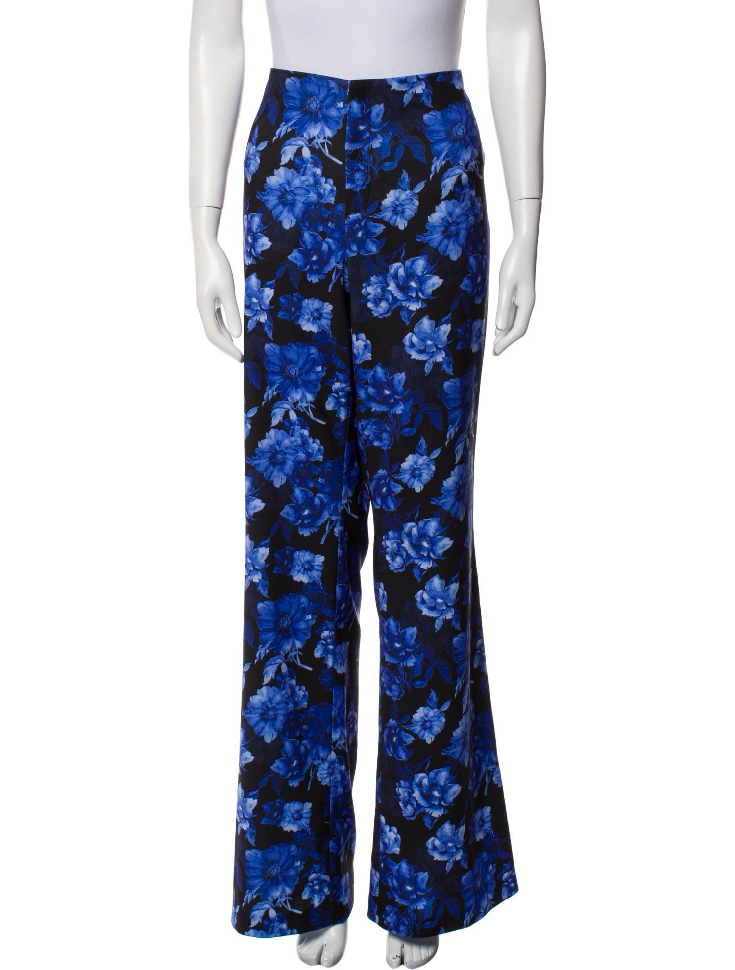 Alice + Olivia Floral Print Wide Leg Pants
