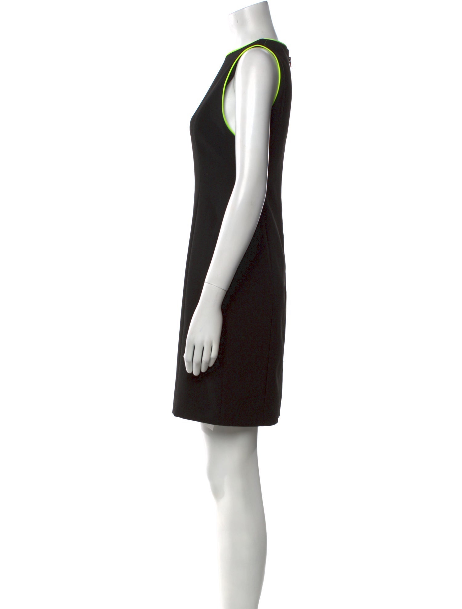 Alice + Olivia Crew Neck Mini Dress