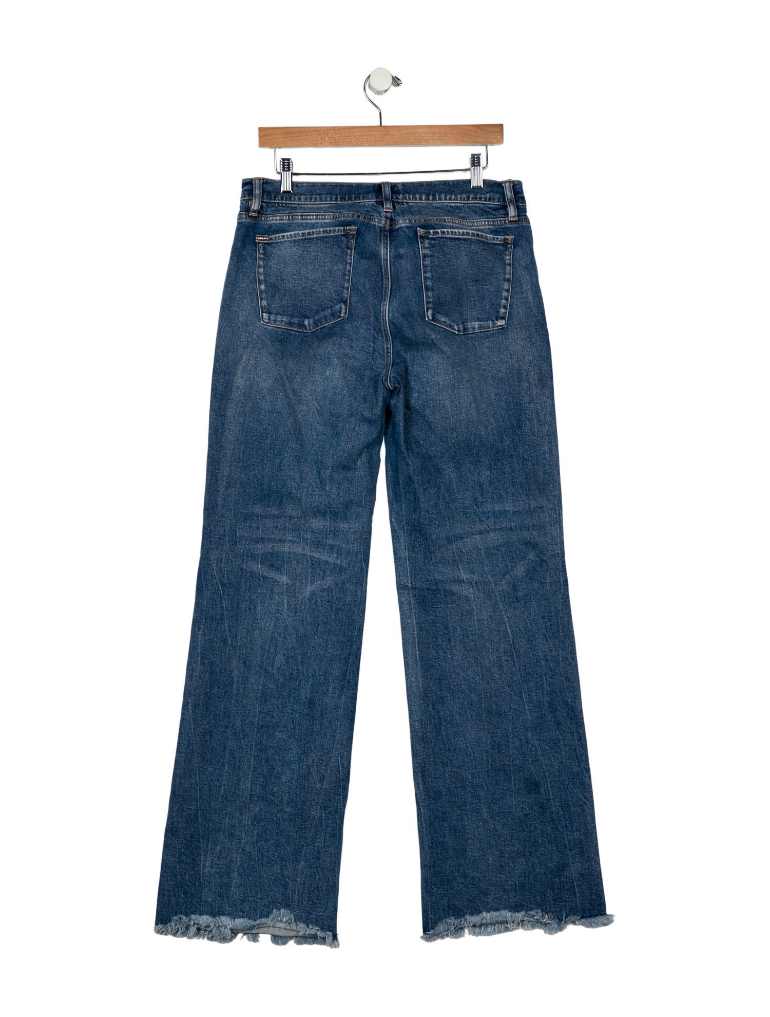 Alice + Olivia Mid-Rise Wide Leg Jeans