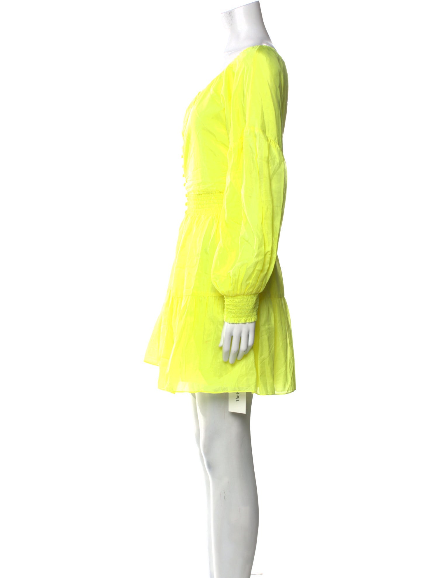 Alice + Olivia Scoop Neck Mini Dress