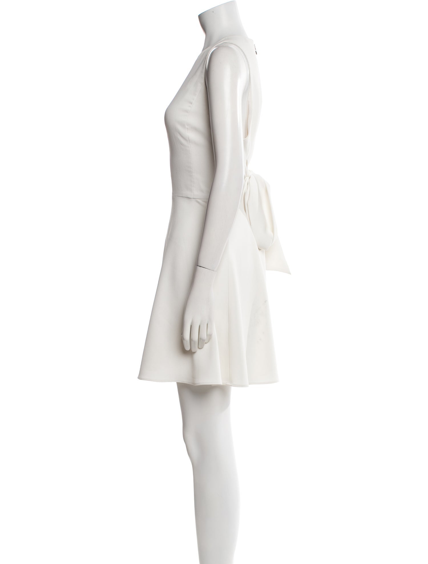 Alice + Olivia Scoop Neck Mini Dress