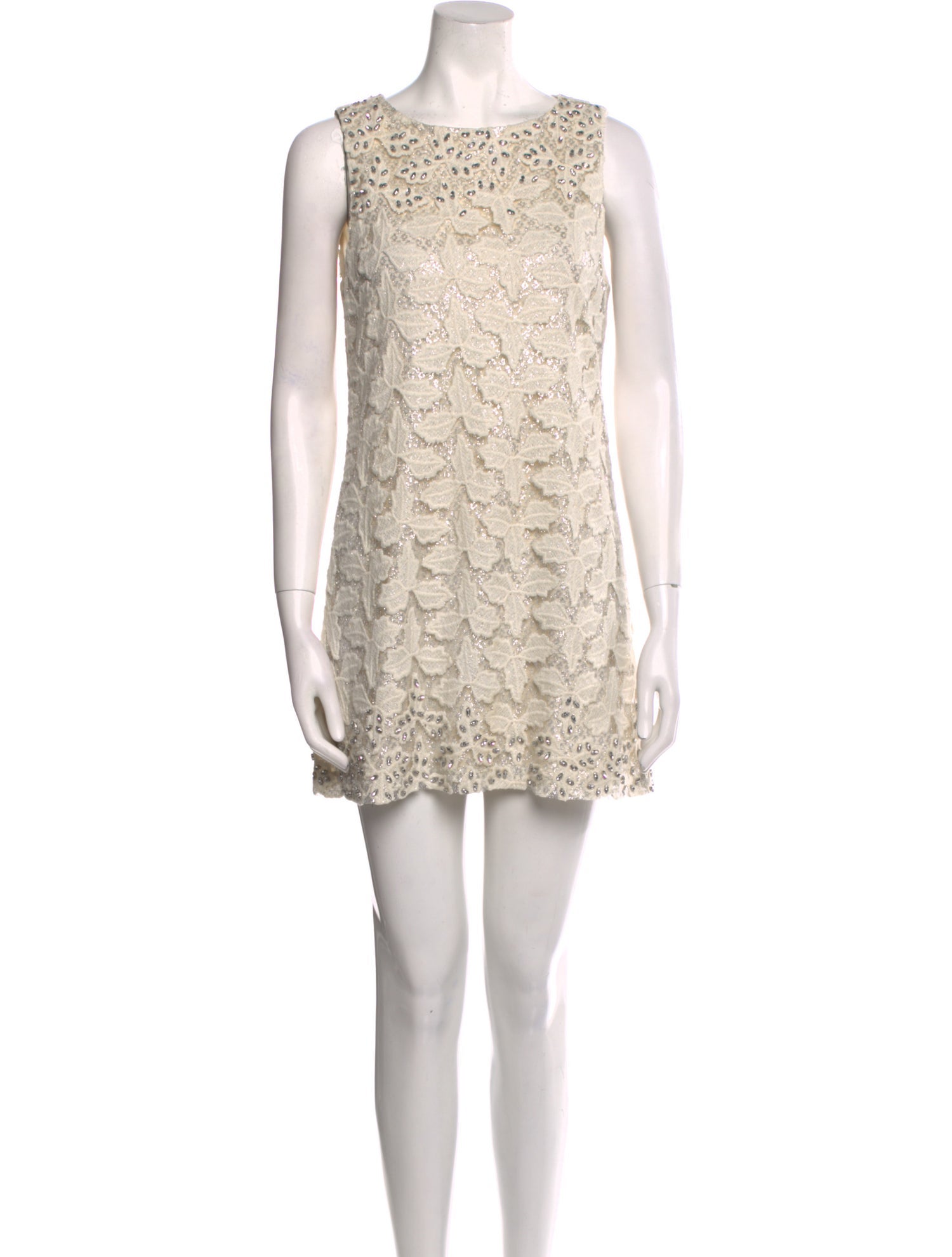 Alice + Olivia Patterned Mini Dress