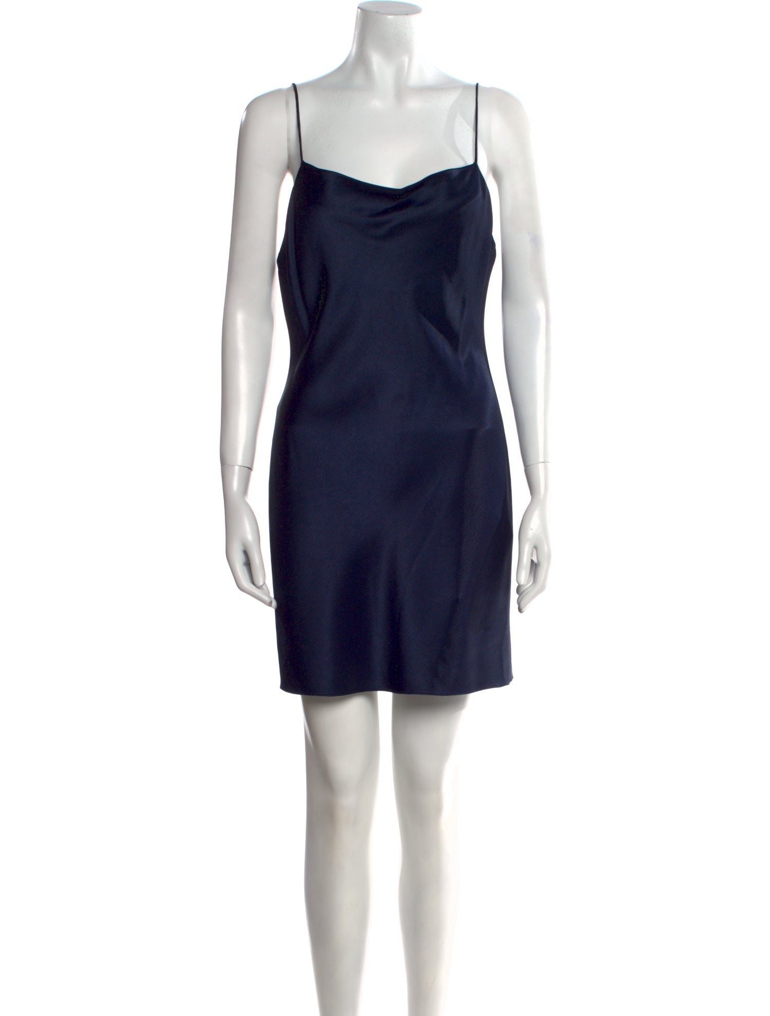 Alice + Olivia Cowl Neck Mini Dress