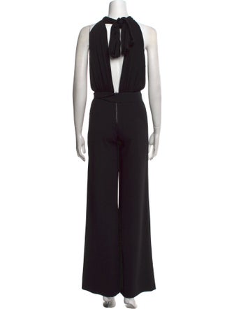 Alice + Olivia Mock Neck Jumpsuit