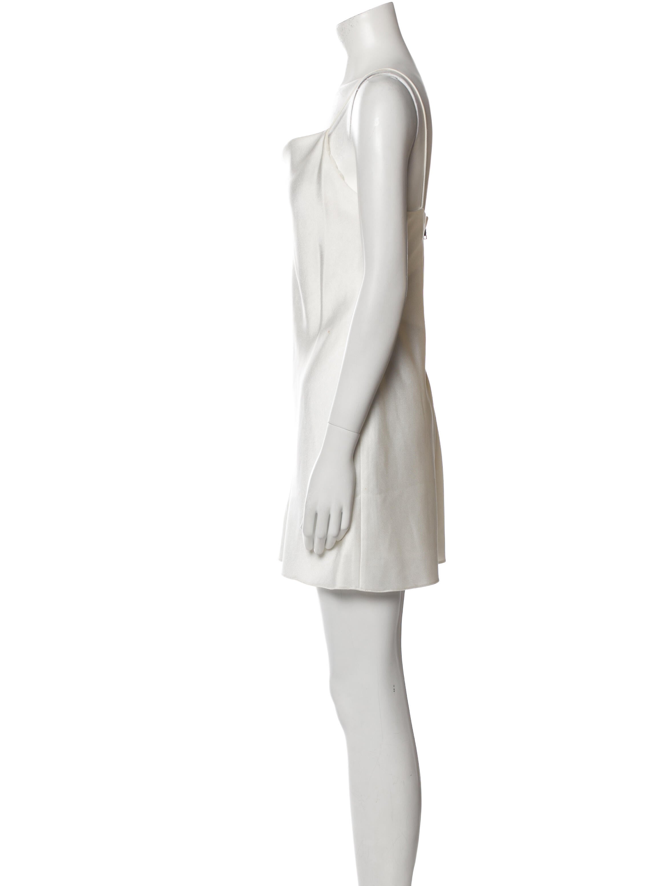 Alice + Olivia Cowl Neck Mini Dress