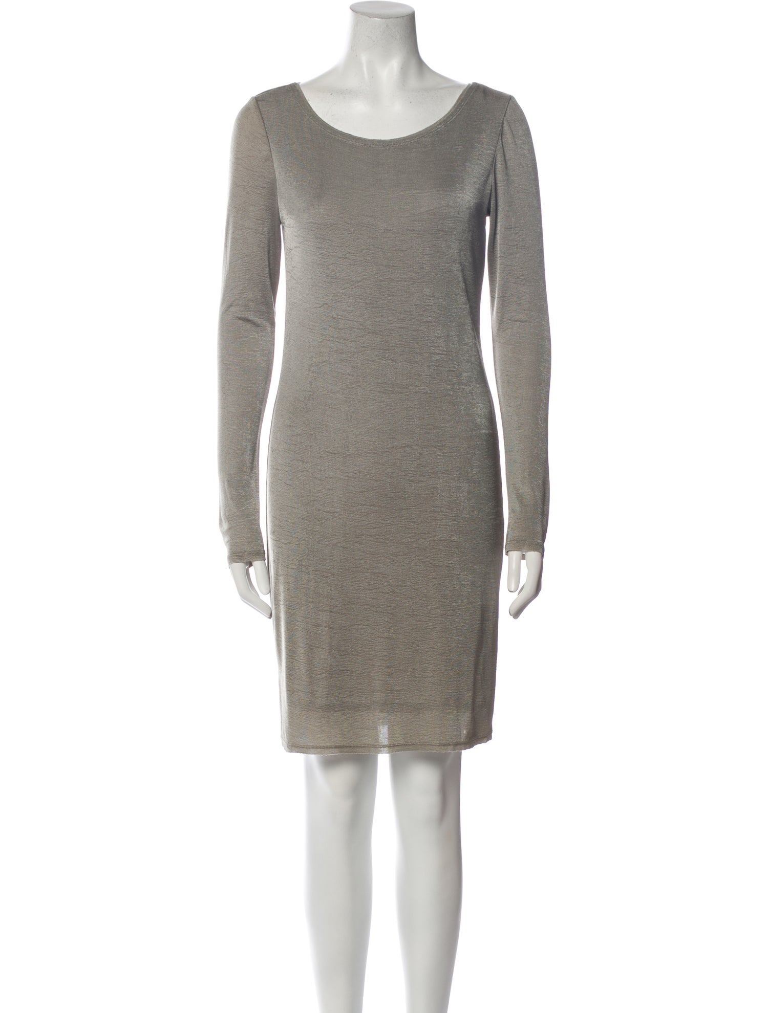 Alice + Olivia Scoop Neck Knee-Length Dress