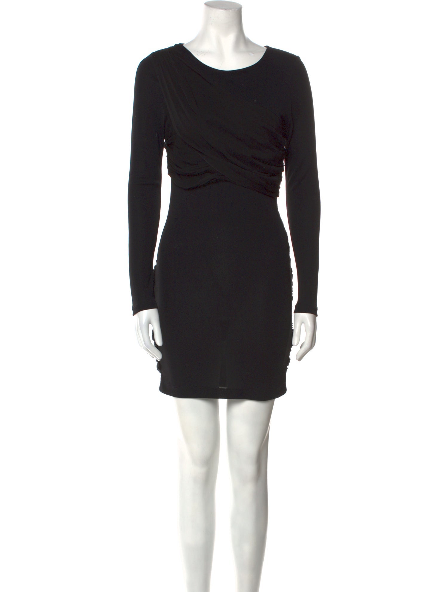 Alice + Olivia Scoop Neck Mini Dress