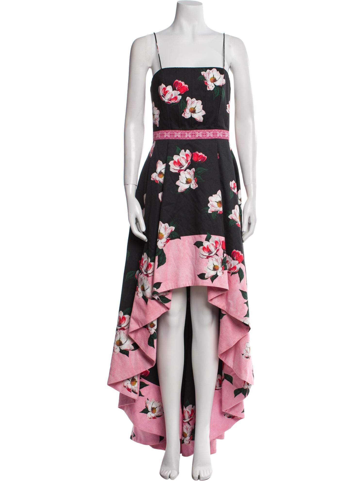 Alice + Olivia Floral Print Long Dress w/ Tags
