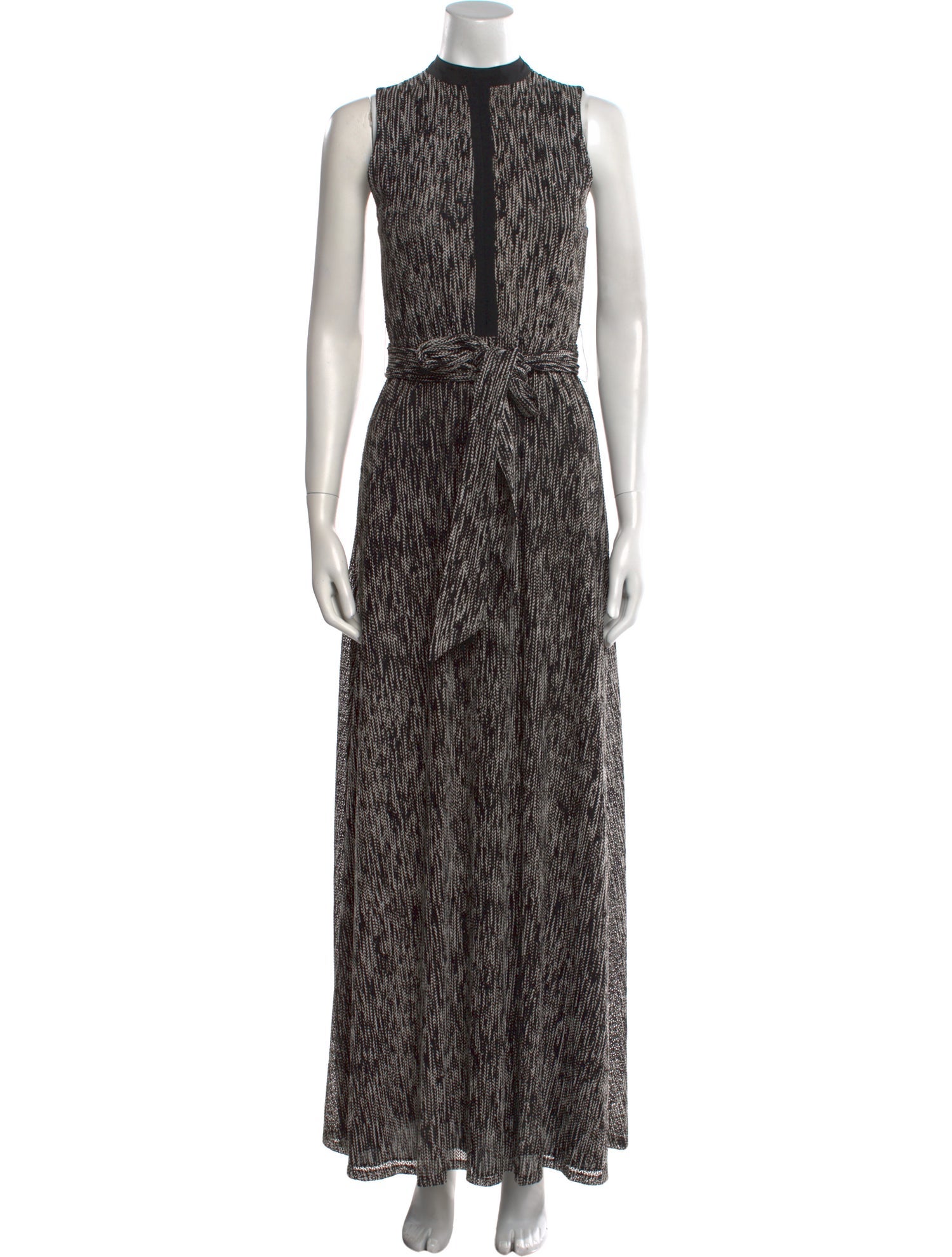 Alice + Olivia Printed Long Dress