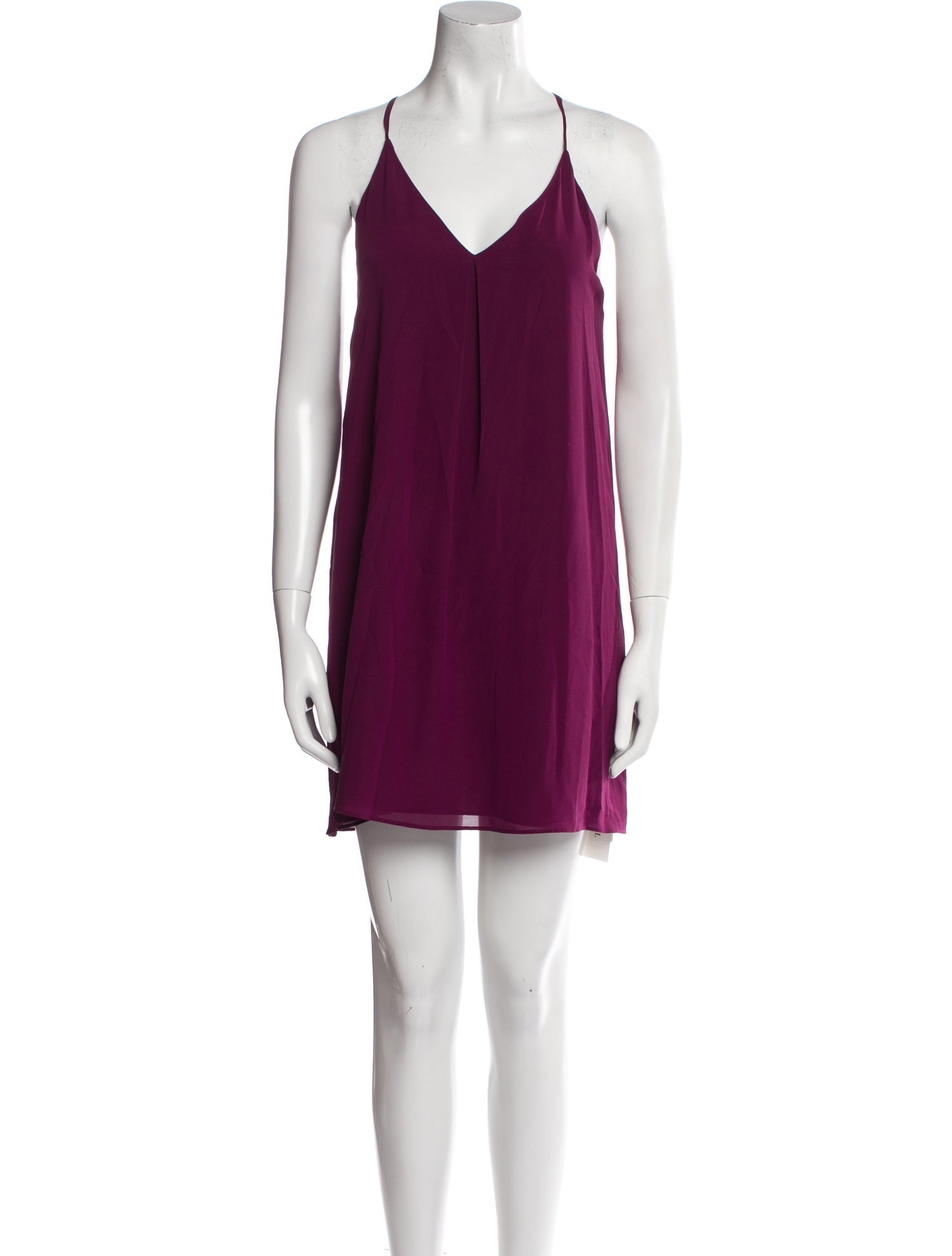 Alice + Olivia Silk Mini Dress