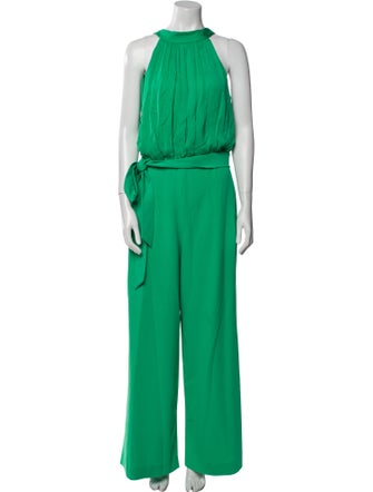 Alice + Olivia Mock Neck Jumpsuit