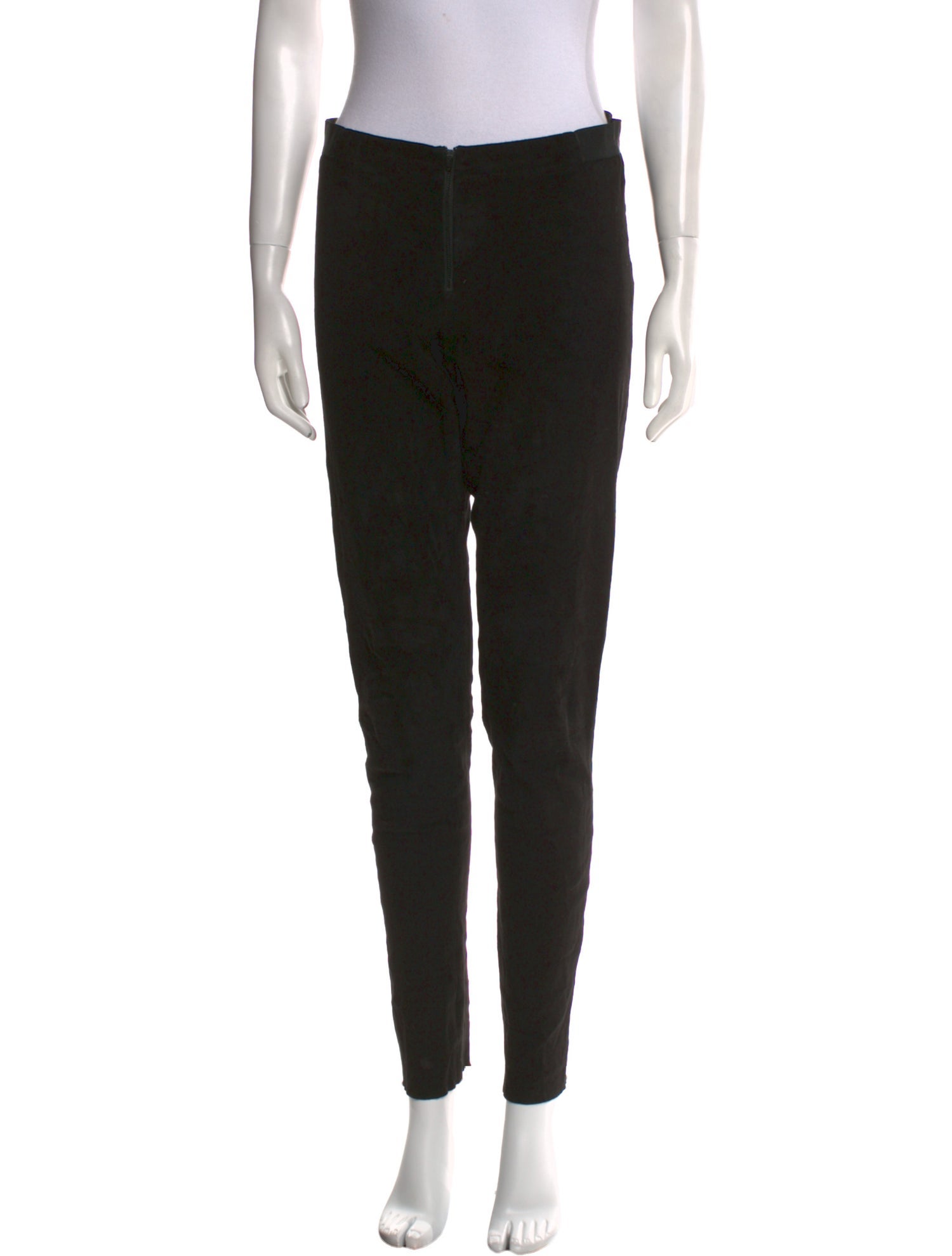 Alice + Olivia Lamb Leather Skinny Leg Pants