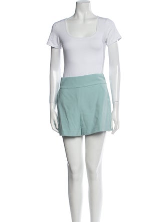 Alice + Olivia Pleated Accents Short Set