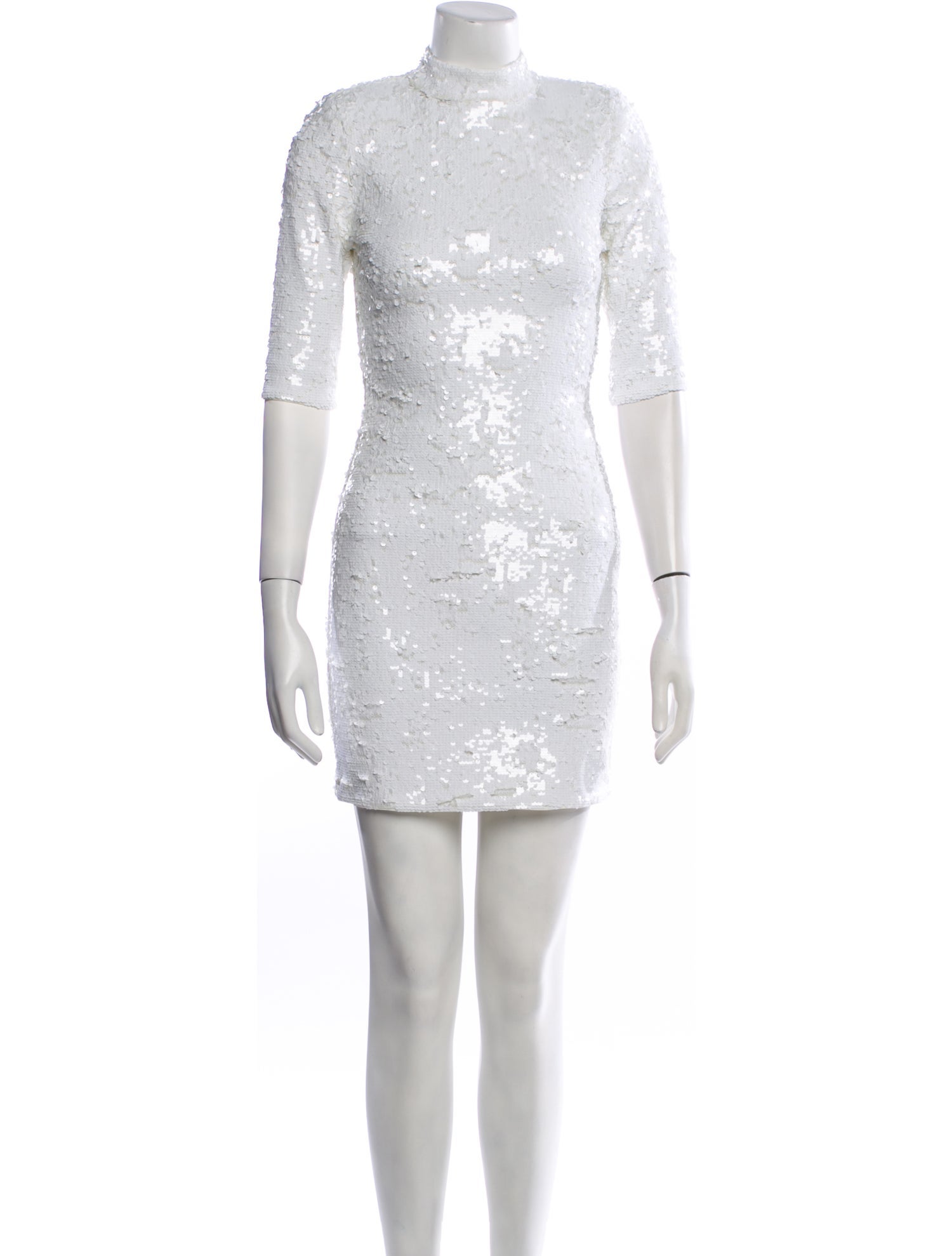 Alice + Olivia Mock Neck Mini Dress w/ Tags