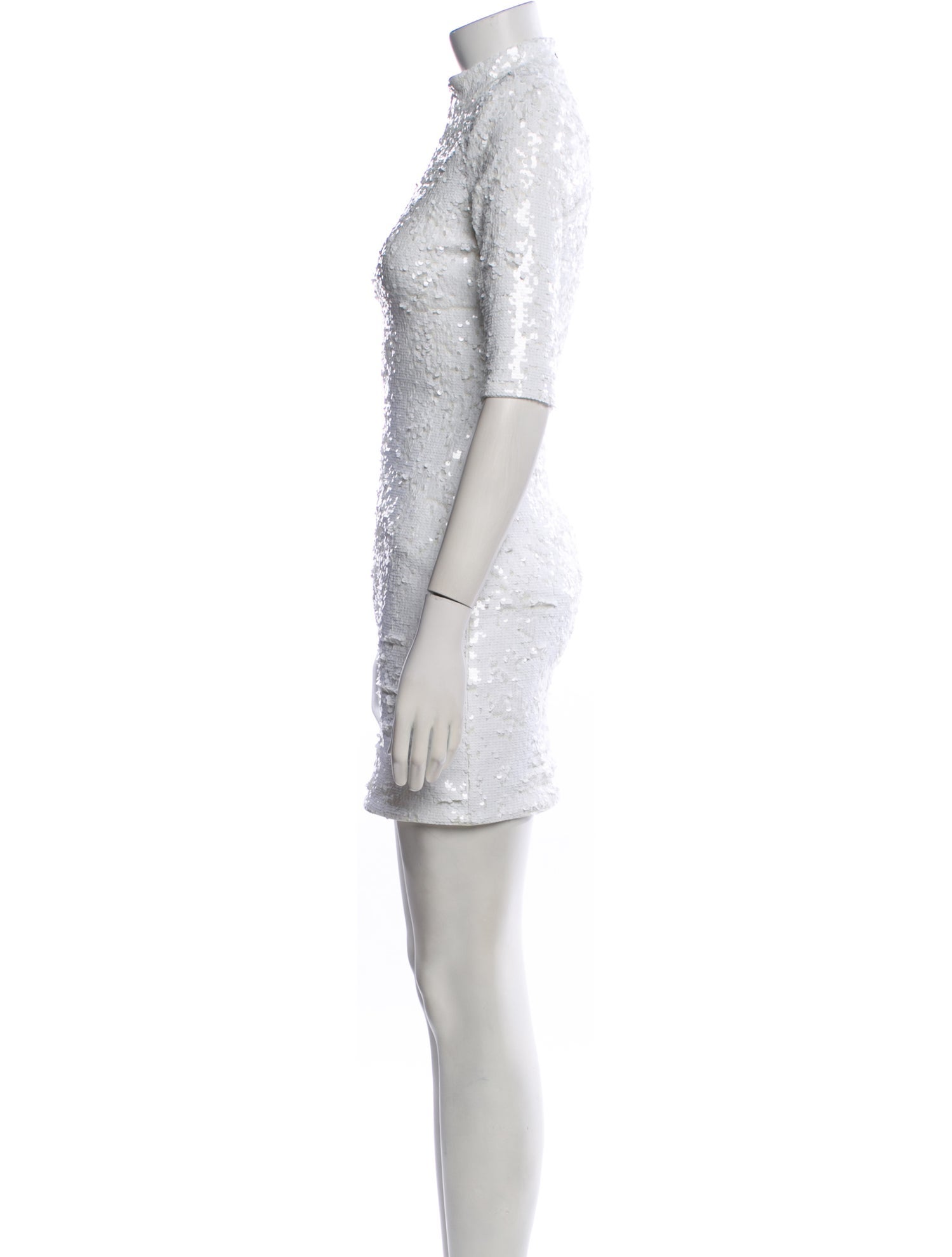 Alice + Olivia Mock Neck Mini Dress w/ Tags