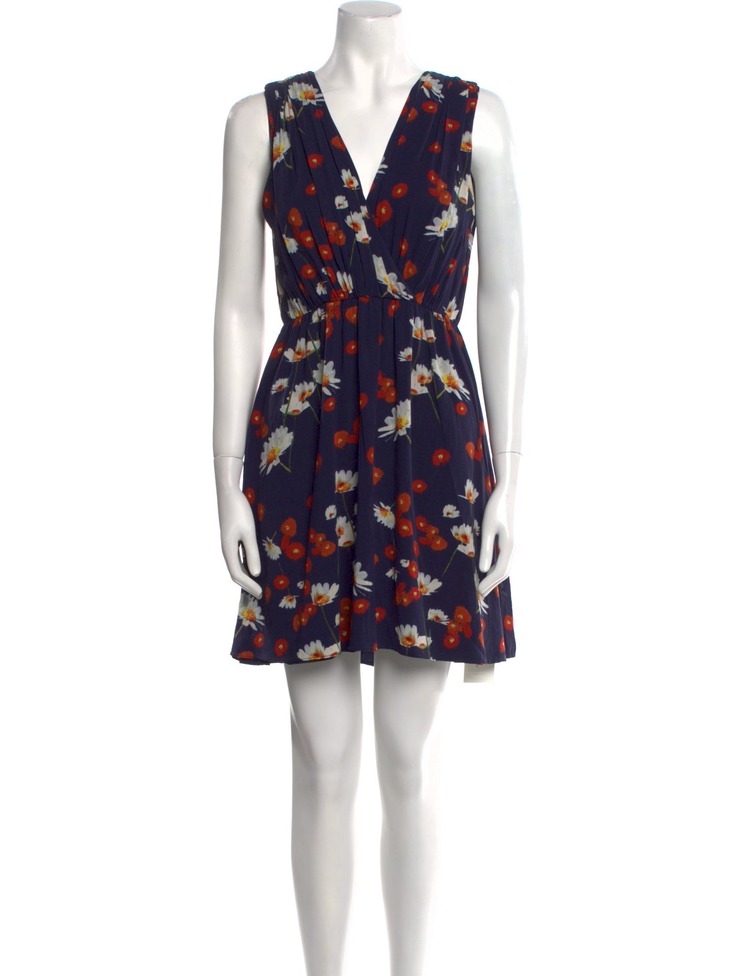 Alice + Olivia Silk Mini Dress