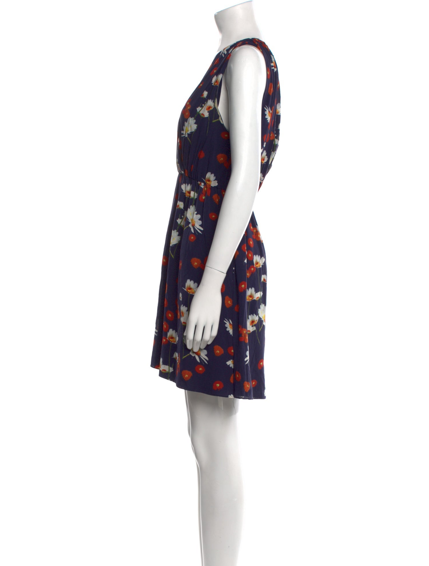 Alice + Olivia Silk Mini Dress