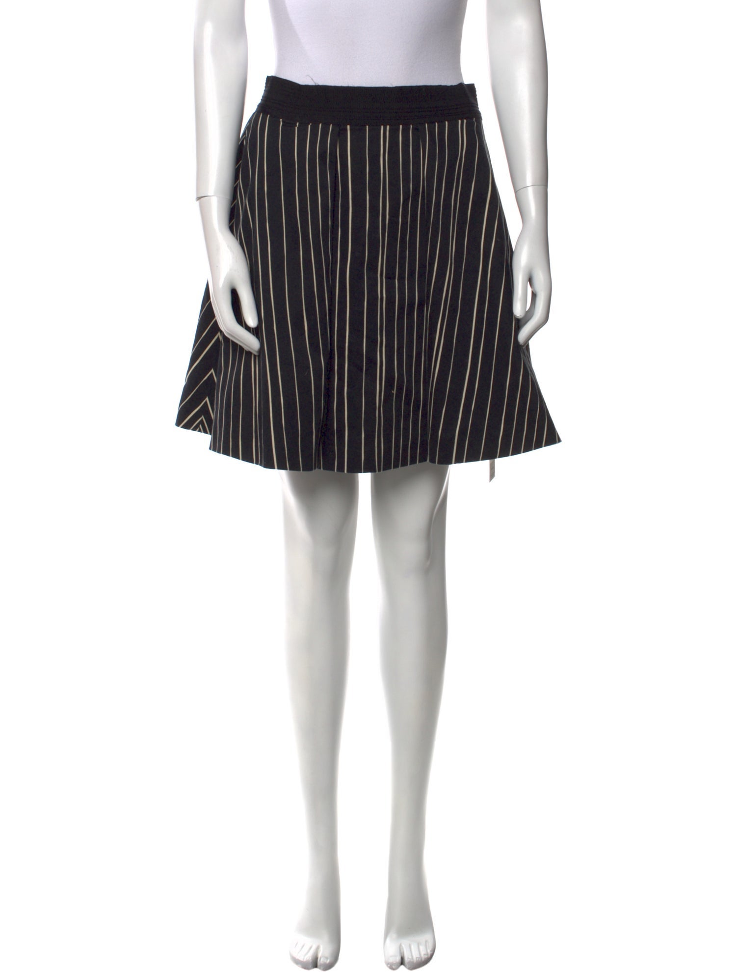Alice + Olivia Striped Mini Skirt
