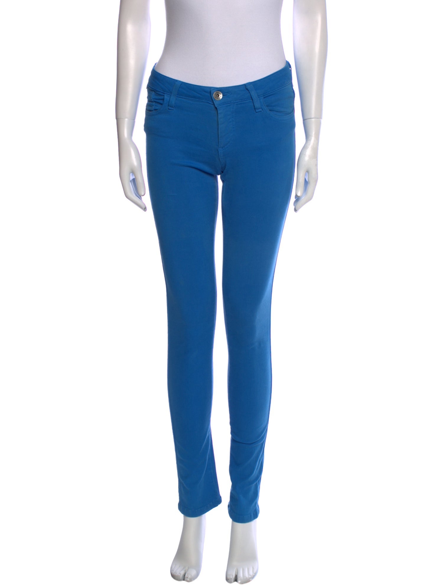 Alice + Olivia Low-Rise Skinny Leg Jeans