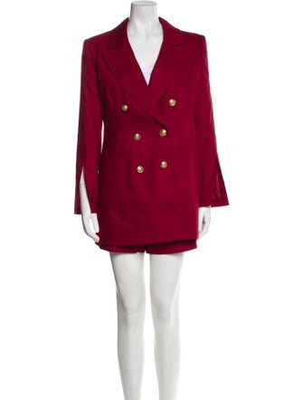 Alice + Olivia Linen Pantsuit