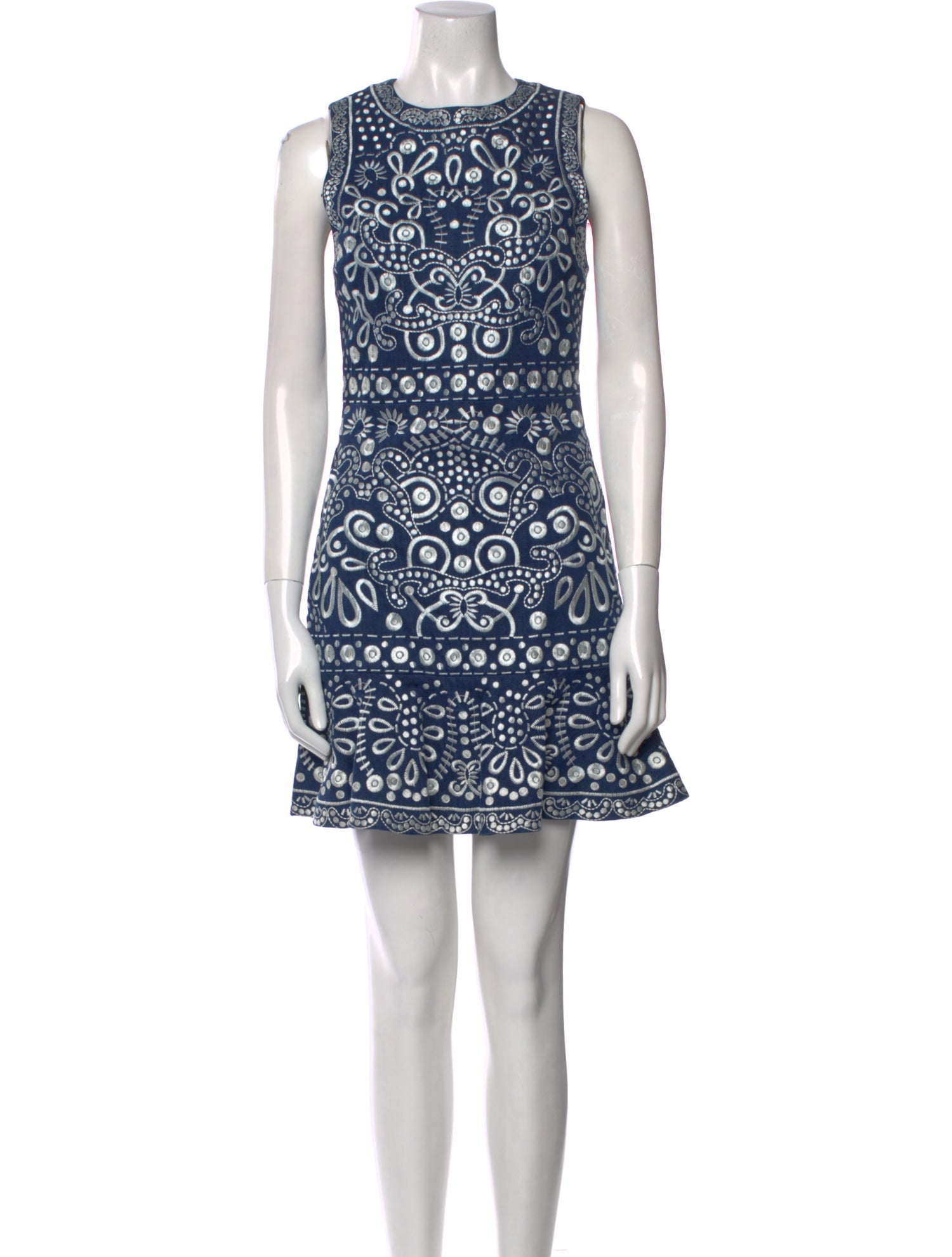 Alice + Olivia Printed Mini Dress