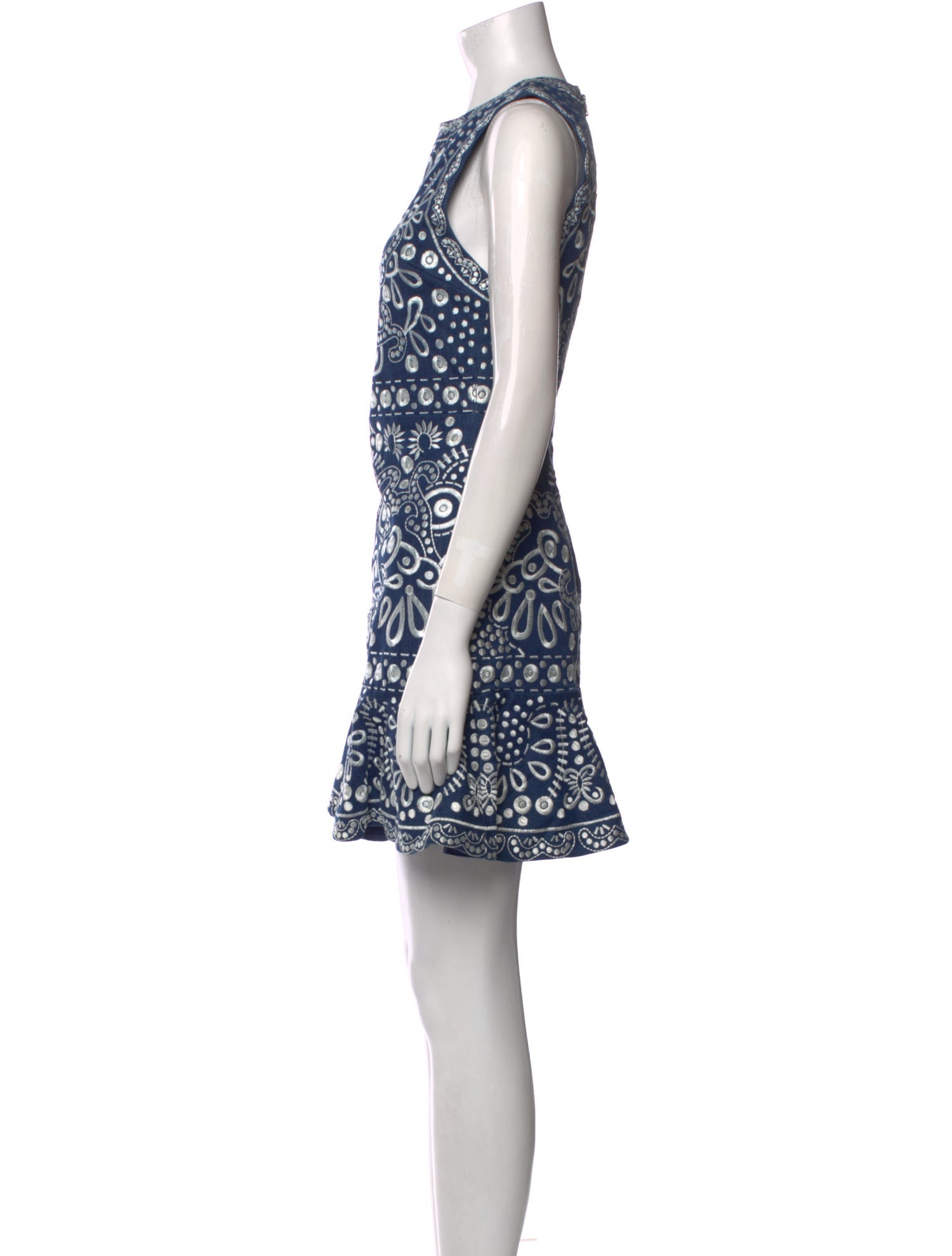 Alice + Olivia Printed Mini Dress