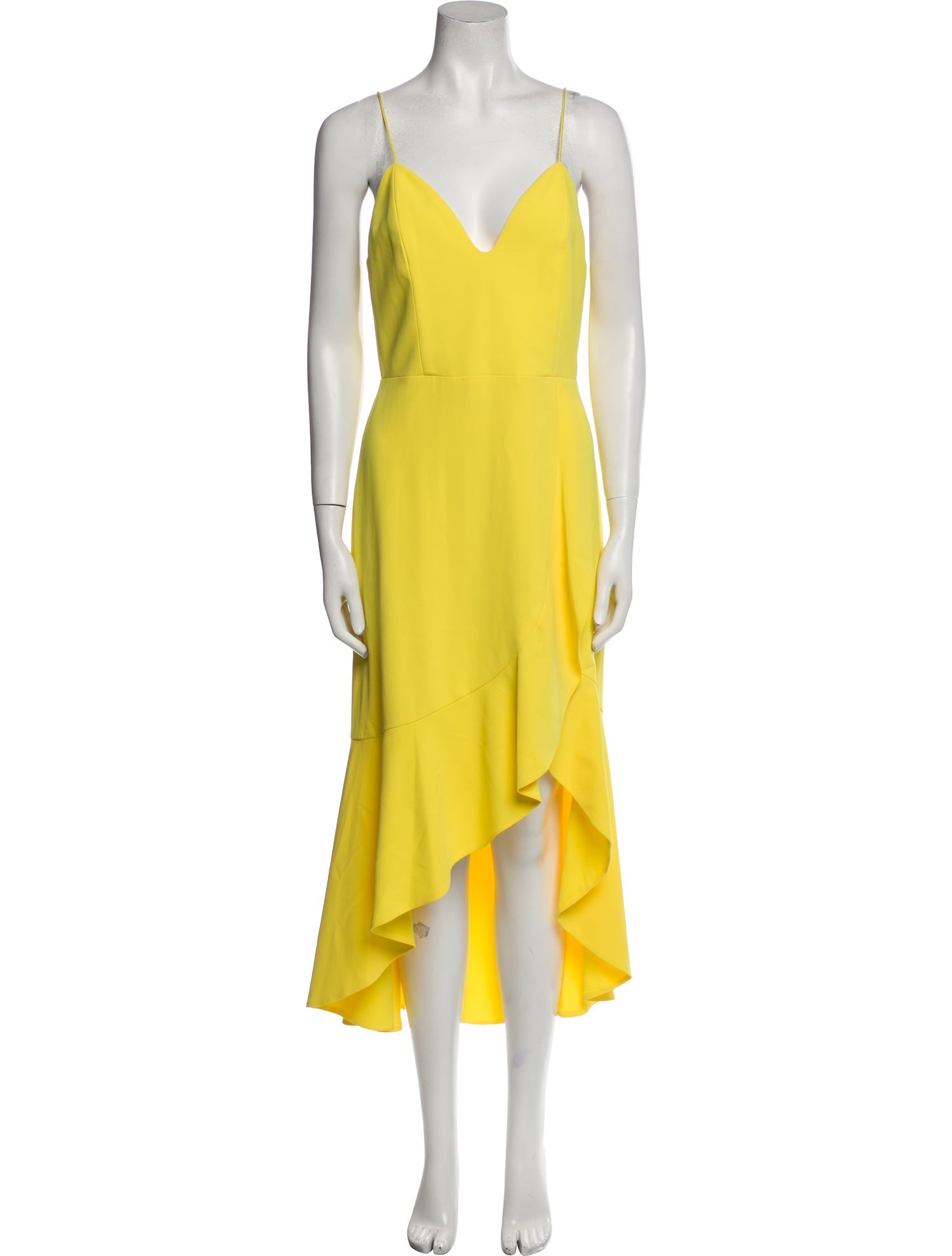 Alice + Olivia V-Neck Long Dress