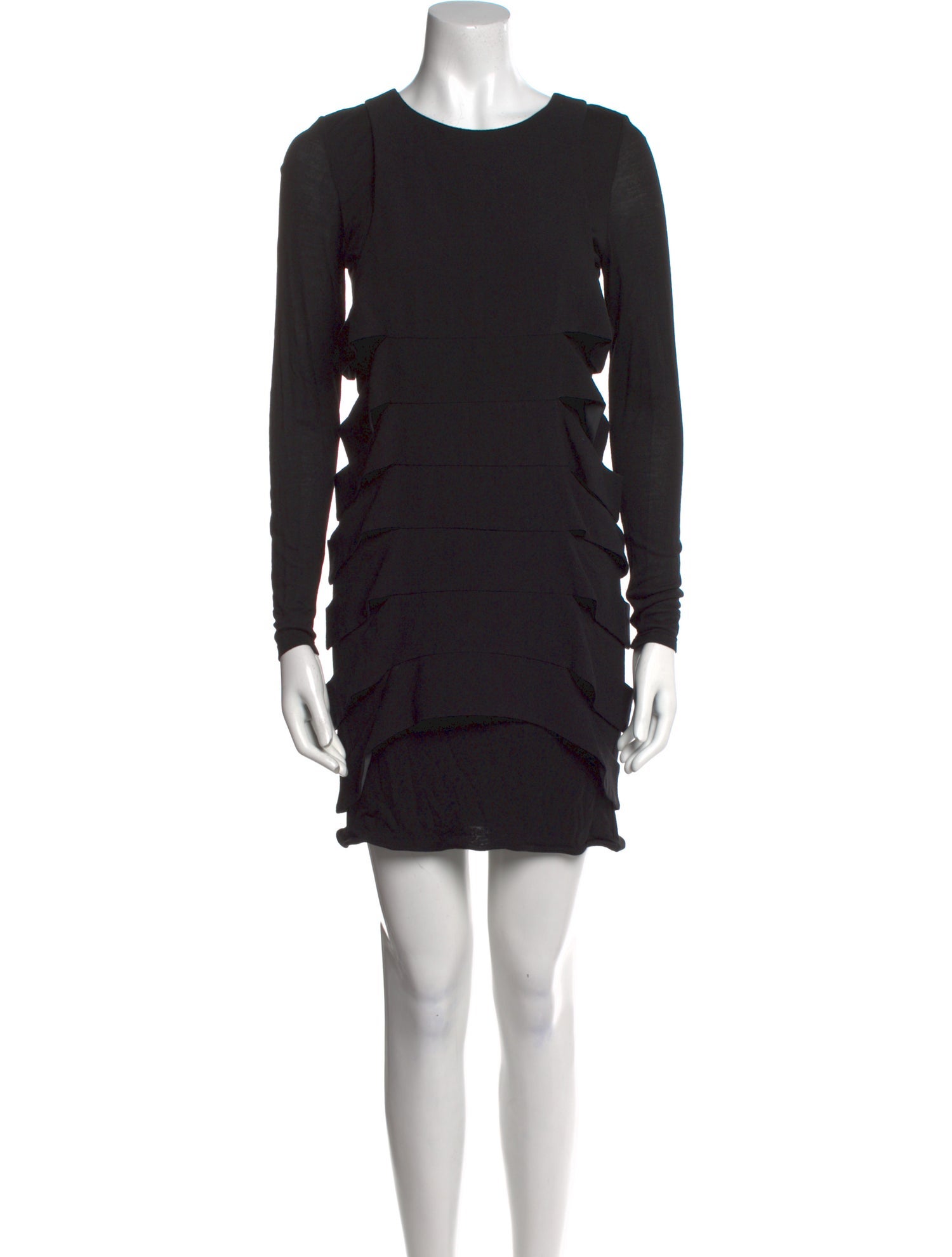 Alice + Olivia Crew Neck Mini Dress