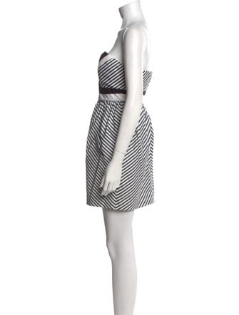 Alice + Olivia Striped Mini Dress w/ Tags
