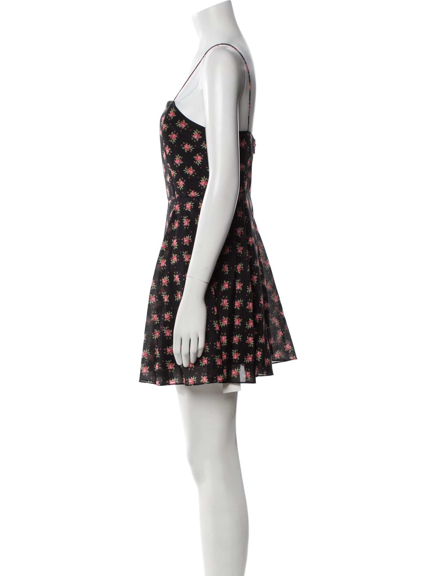 Alice + Olivia Floral Print Mini Dress