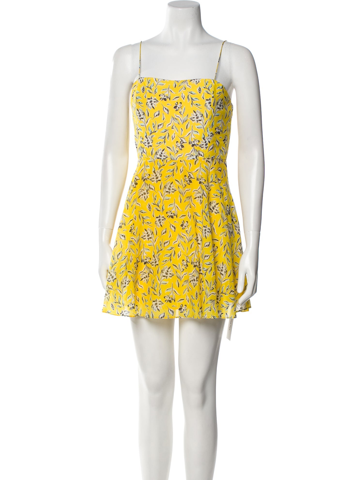 Alice + Olivia Floral Print Mini Dress