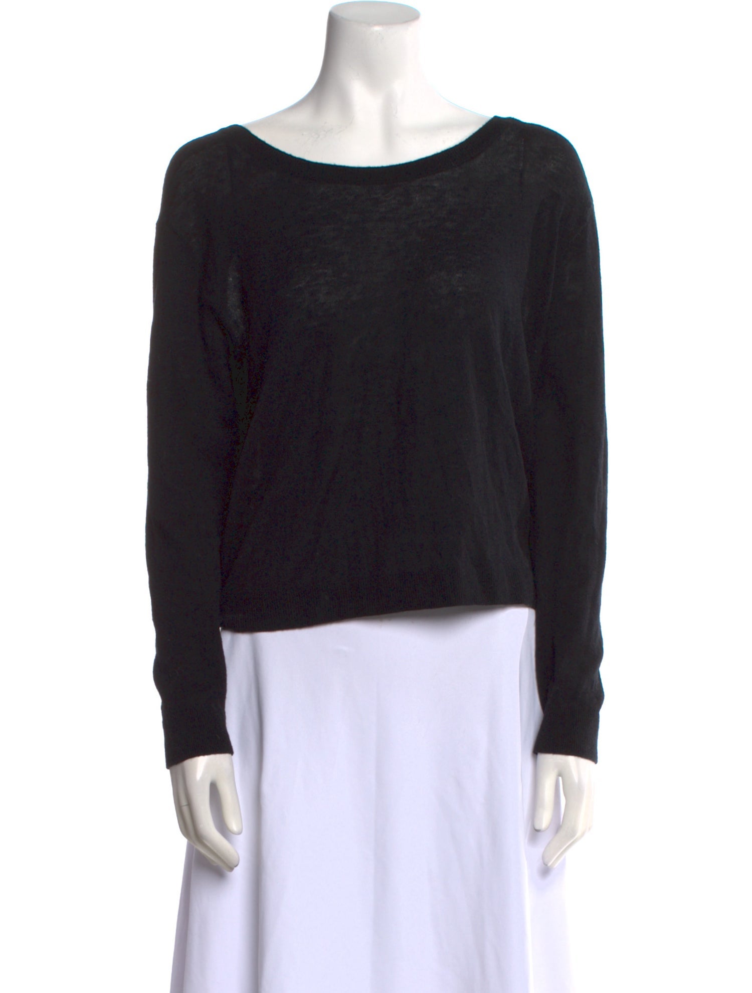 Alice + Olivia Wool Bateau Neckline Sweater
