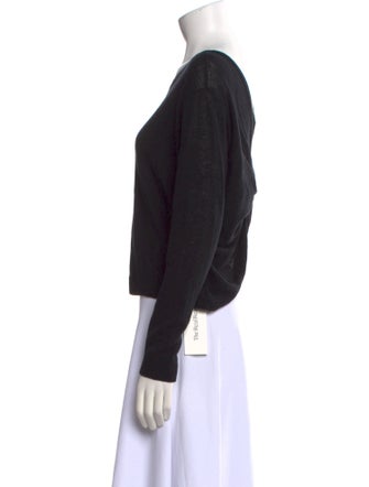 Alice + Olivia Wool Bateau Neckline Sweater