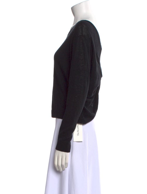 Alice + Olivia Wool Bateau Neckline Sweater