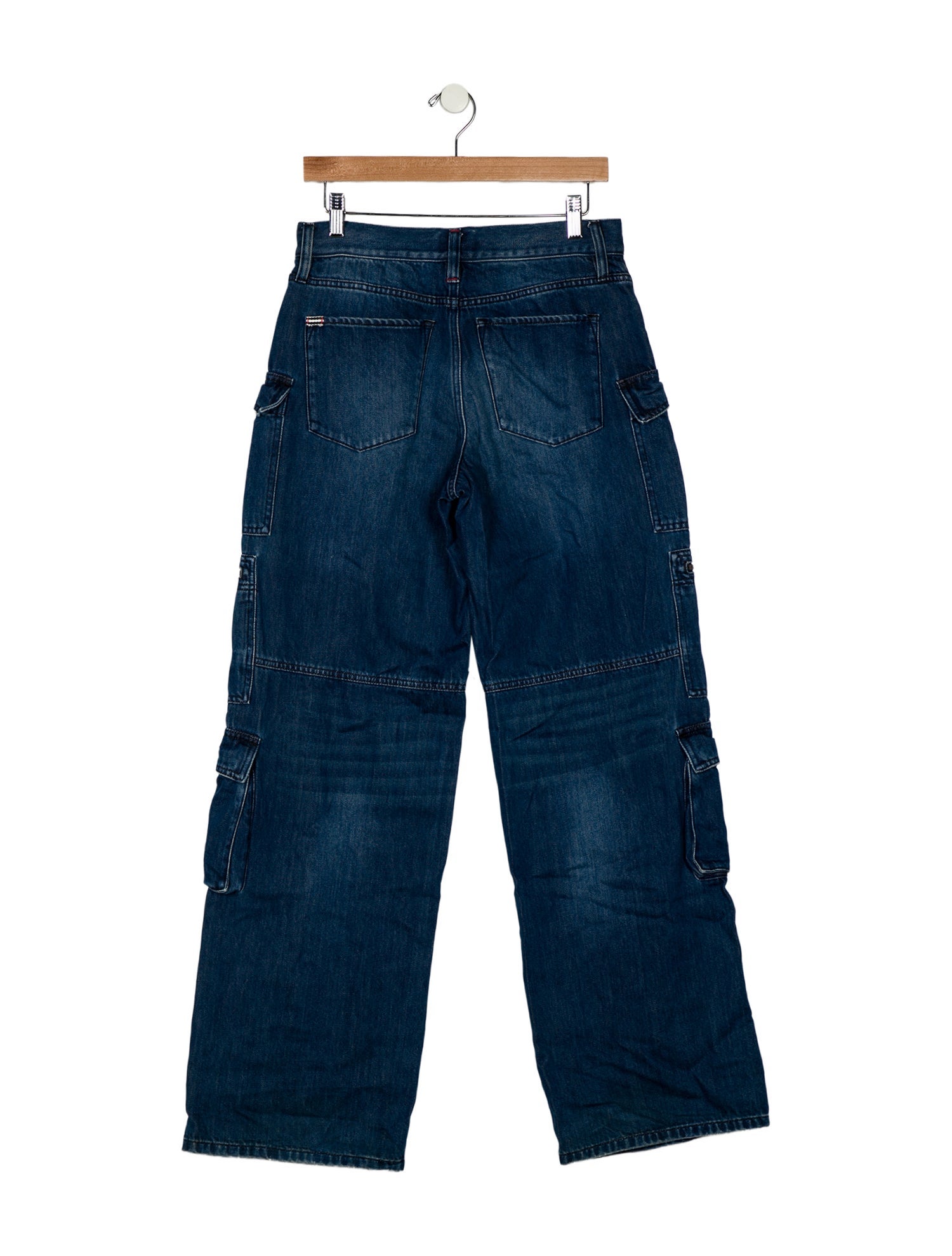 Alice + Olivia Mid-Rise Wide Leg Jeans