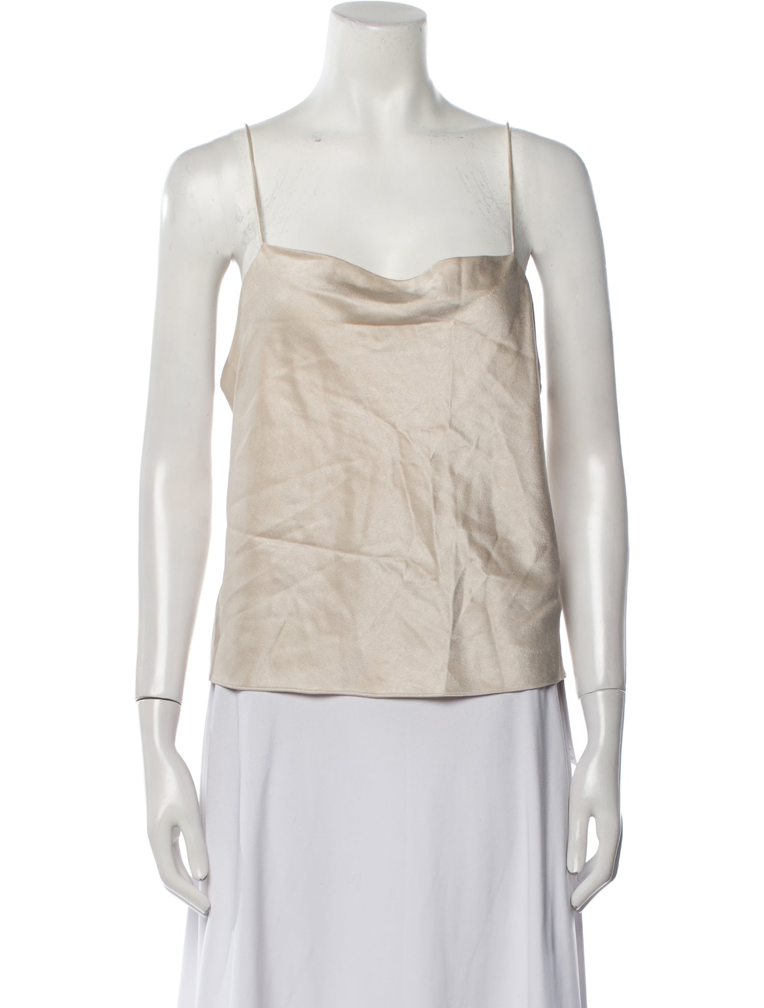 Alice + Olivia Cowl Neck Sleeveless Top